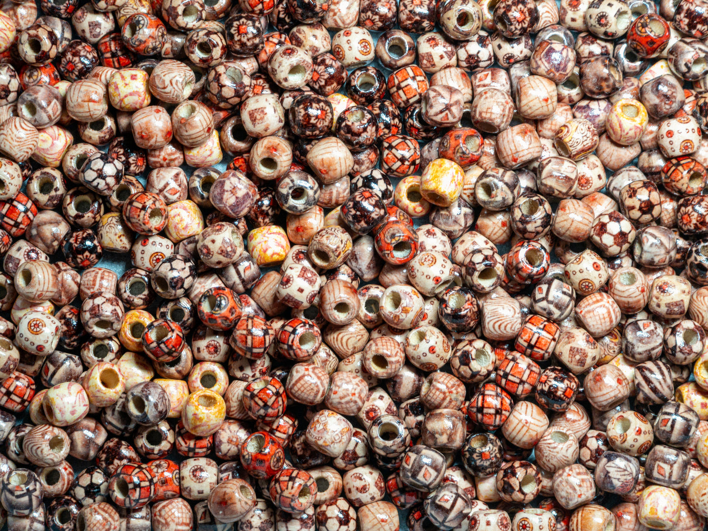 Mix perles en bois