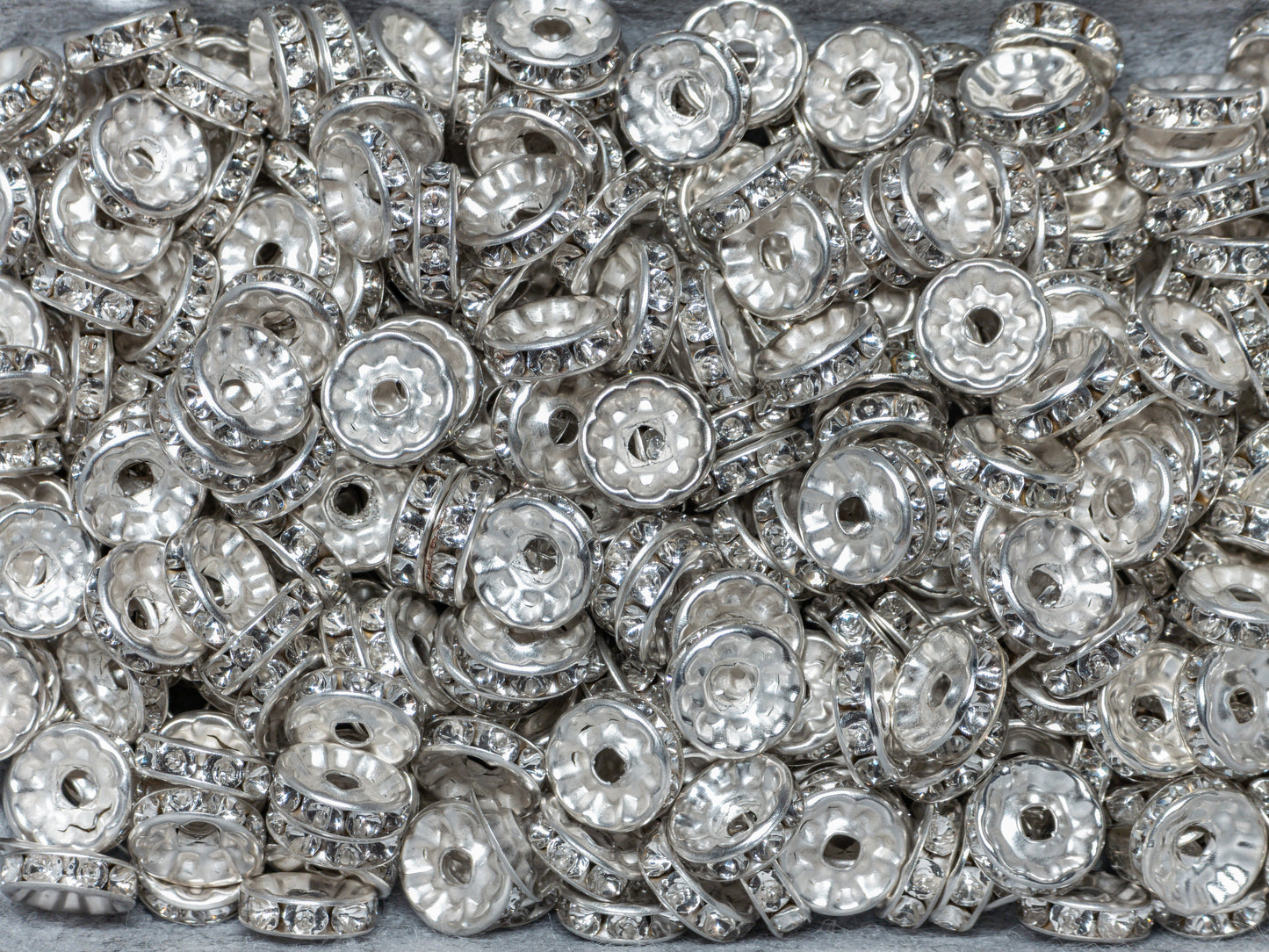 Séparateur de Perles Rond Diamants 10mm