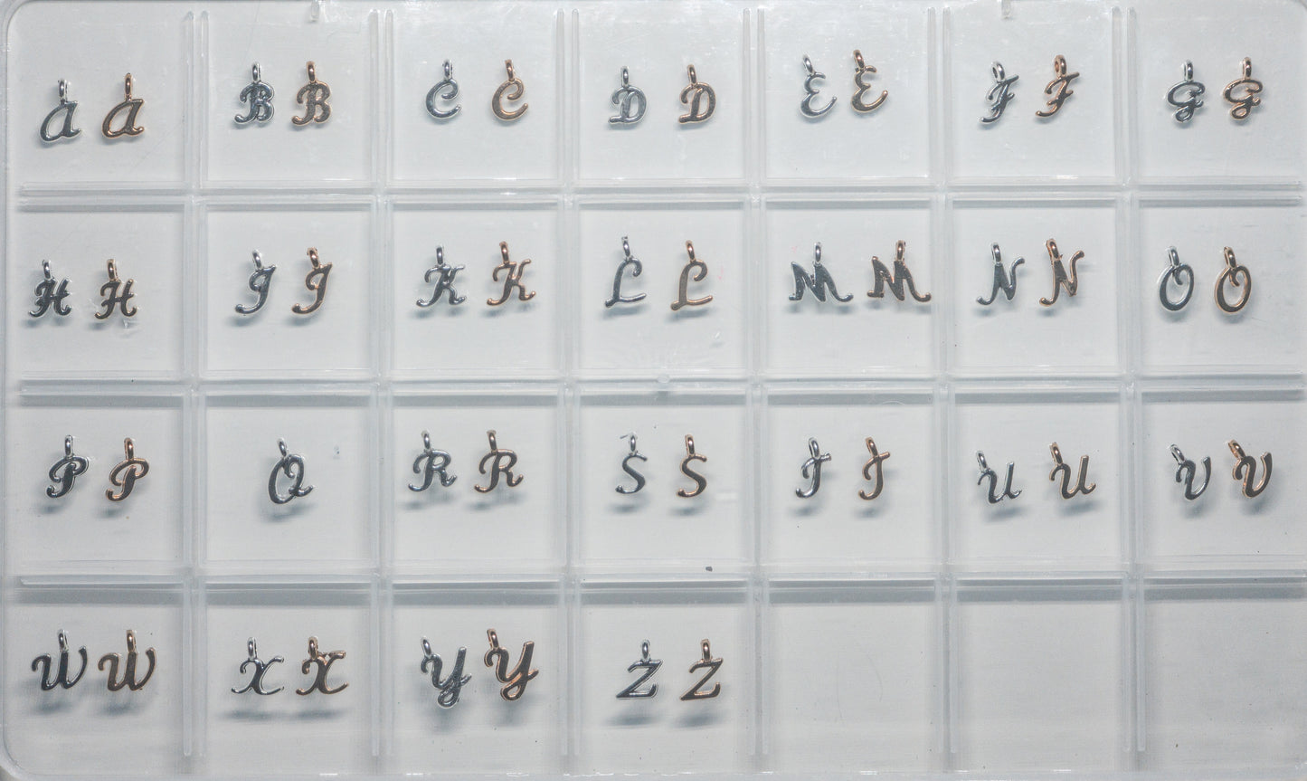 Pendentifs Lettres - Doré