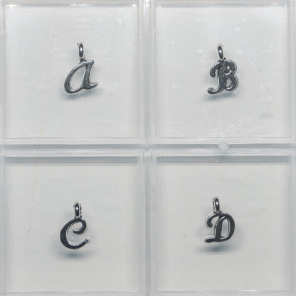 Pendentifs Lettres - Argenté