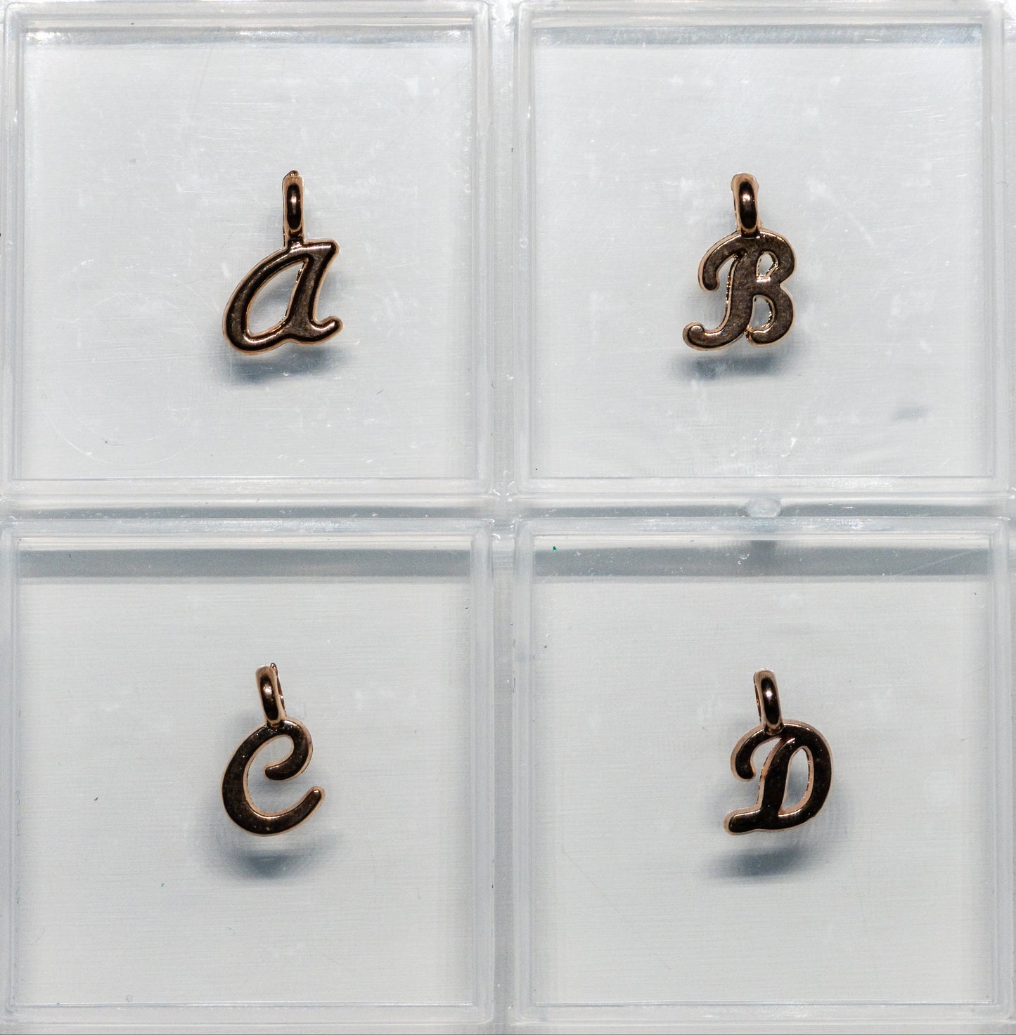 Pendentifs Lettres - Doré