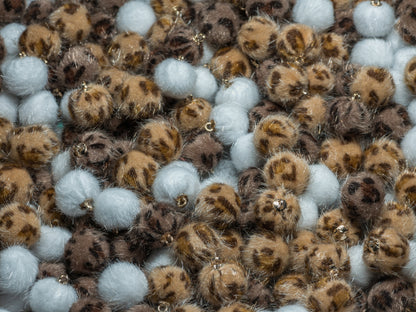 Pompons Léopard