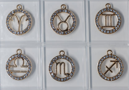Pendentifs Signes Astro Argenté