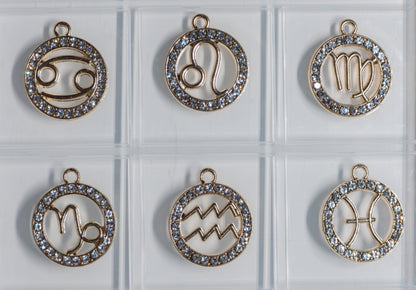 Pendentifs Signes Astro Argenté