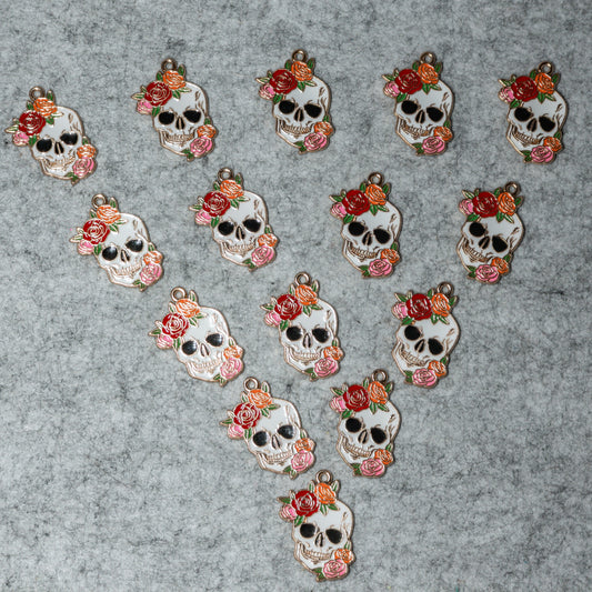 Pendentifs Crane Fleuri