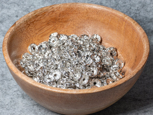 Séparateur de Perles Rond Diamants 10mm